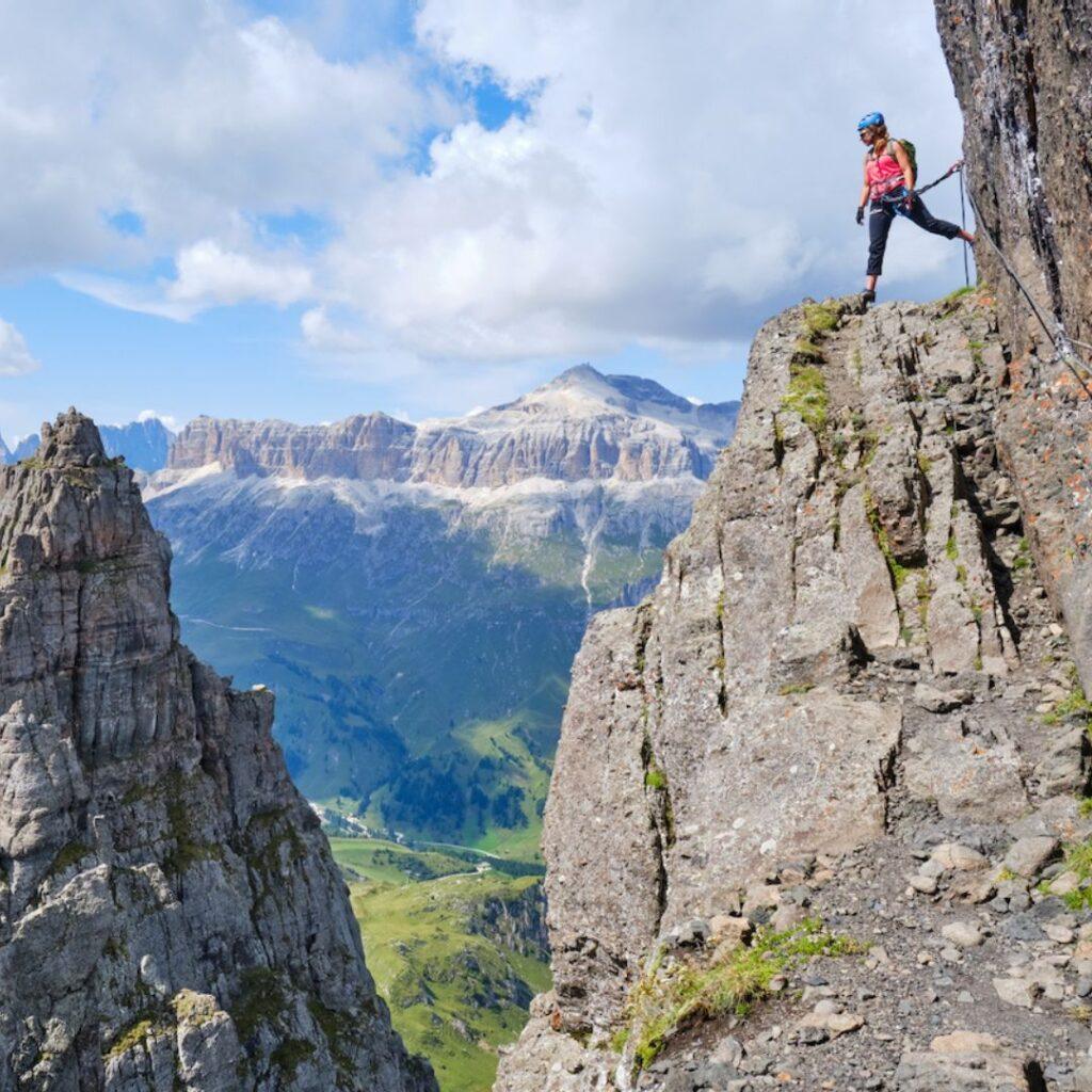 Voyage Abaca via ferrata dolomites