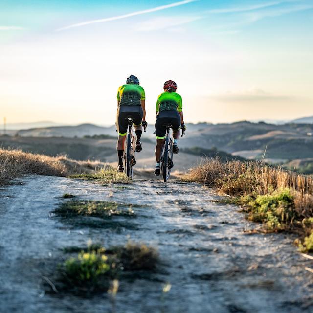 voyage bas carbone en gravel toscane