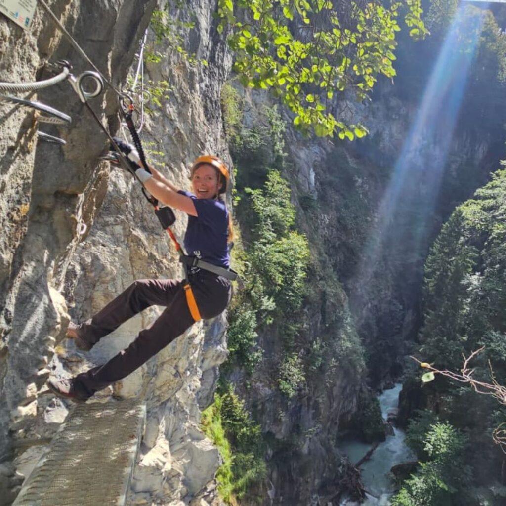 via ferrata en Haute-savoie