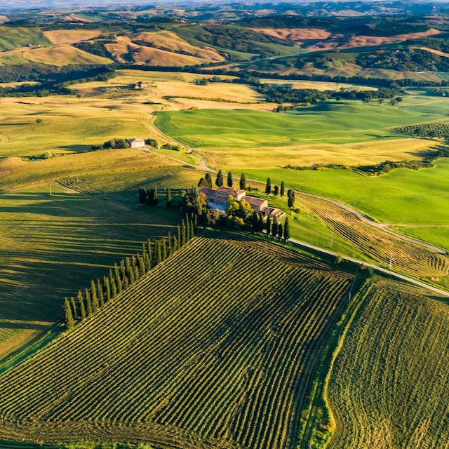 voyage bas carbone vélo gravel chianti