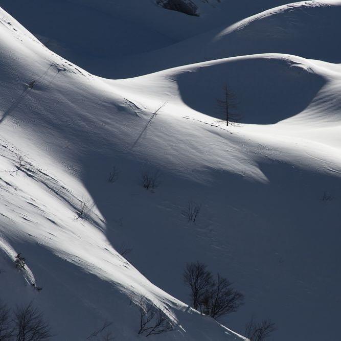 Paysage alpin de Slovénie