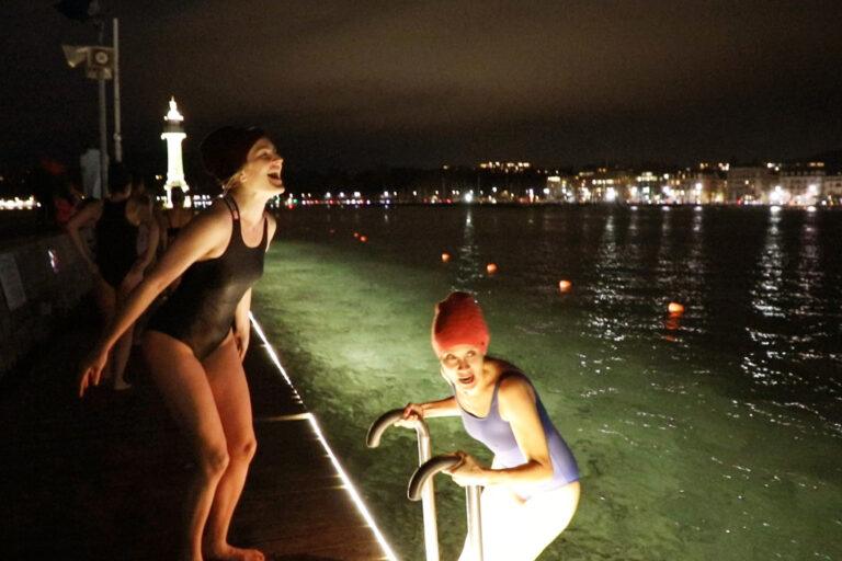 Baignade en eaux froides